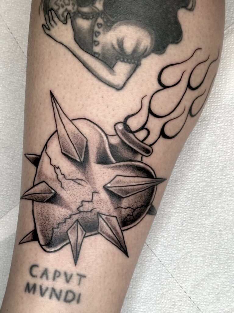 cuore con spuntoni -greta